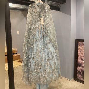 Light blue prom or quinceanera dress